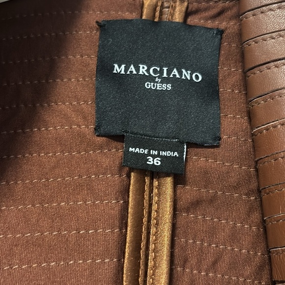NWT Marciano leather jacket - Picture 5 of 9
